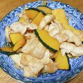 vabochan's cooksnap of when they made お弁当にも★かぼちゃと豚肉の生姜焼き.