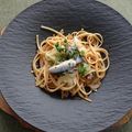 melmarilyn's cooksnap of when they made オイルサーディンと玉ねぎの和風パスタ☆.