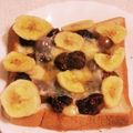 私市ビッキーズ津門巳's cooksnap of when they made 無花果チョコナッツチーズバタートースト.