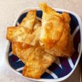 ミセスダーステーター's cooksnap of when they made 餃子の皮で簡単♡プチアップルパイ.₊♪.