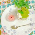 hikarin♪'s cooksnap of when they made 季節のフルーツパフェ(桃のパフェ).
