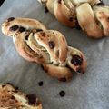みです✿'s cooksnap of when they made 三つ編みチョコチップパン(^^).
