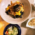 mack♪♪♪'s cooksnap of when they made 備忘録 三杯酢 胡瓜とワカメの酢の物.