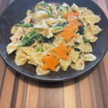 ちゃかぴまま's cooksnap of when they made リボンのチキンクリームパスタ.
