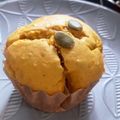 ピヨット's cooksnap of when they made ハロウィン✨米粉deかぼちゃマフィン.