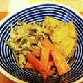 龍青空ママ's cooksnap of when they made 牛蒡とエノキ・がんもどきの煮物♪.