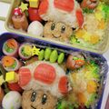 クックUNTGWA☆'s cooksnap of when they made スーパーマリオ＊キノピオ弁当.