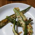 ramieru's cooksnap of when they made チーズオクラ.