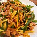 梨にゃんこ's cooksnap of when they made ♡旦那レシピ♪簡単本格チンジャオロース♡.