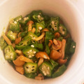 なーなちゃん's cooksnap of when they made ☼超簡単♪脱便秘♪なめことおくらの和え物.