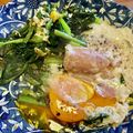 さすらい's cooksnap of when they made ほうれん草炒め(ハム、卵).