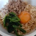 きっくぱっど's cooksnap of when they made かまたまサッポロ一番　甘辛肉みそ.