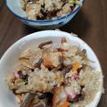 松潤LOVE♥️♥️'s cooksnap of when they made 簡単 絶品！ きのこたっぷり きのこご飯.