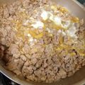 たぶんなっちゃん's cooksnap of when they made 挽き肉とたまねぎとたまごで丼！！！.
