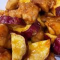クロロ。's cooksnap of when they made ★鶏ももと薩摩芋の韓国風★ダッカルビ★.