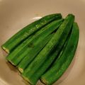まーそん51's cooksnap of when they made オクラのお浸しです♡麺つゆで簡単.