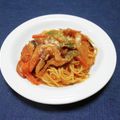 ＠迷子＠'s cooksnap of when they made 〖具だくさん♪ナポリタンスパゲティ〗.