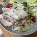 ＊まめゴマ＊'s cooksnap of when they made 豚しゃぶサラダ☆の大根おろしポン酢♪♪.