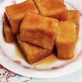 クック2II1ZY☆'s cooksnap of when they made 高野豆腐のみたらし風煮.