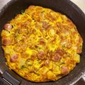 ちあみ's cooksnap of when they made 美味しい四角豆のオムレツ.