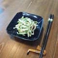 backybacky's cooksnap of when they made ラー油でピリ辛、ピーマンと大根マヨサラダ.
