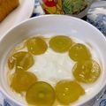 ☆あいちゃん's cooksnap of when they made 食べやすい♡種無し葡萄ハチミツヨーグルト.