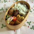 yesmama's cooksnap of when they made 簡単アレンジ卵☆ねぎとなめたけの卵焼き.