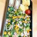 料理初心者✩ゆりちゃ's cooksnap of when they made ごま油香る♪小松菜とベーコンの丼弁当.