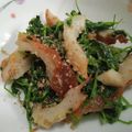 クック6DDPP8☆'s cooksnap of when they made レンジで１分！豆苗と竹輪のポン酢和え.