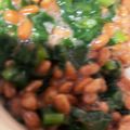 ♡みL1と♡'s cooksnap of when they made オカワカメと納豆のネバネバ和え♪.