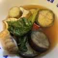 いっぺい99's cooksnap of when they made めんつゆだけ！小松菜と厚揚げの煮浸し.