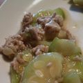 ぐりんぶー♪'s cooksnap of when they made ナーベーラー中華炒め(ヘチマ).