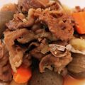 りこちゃんのママ's cooksnap of when they made 牛バラ薄切り肉でがっつり煮込み.