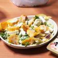 抹茶ソーダ's cooksnap of when they made 柿とクリームチーズと生ハムのサラダ.