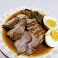 もぐコロくま's cooksnap of when they made 炊飯器でチャーシュー！豚肩ブロック.