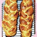 ゆかぽん1966's cooksnap of when they made ハムチーズ三つ編みパン♡生地作りはHBで.