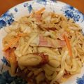 みなみあも's cooksnap of when they made レンジでキムチチーズうどん.
