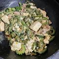 クックMW96EM☆'s cooksnap of when they made 苦くない♪ゴーヤチャンプルー.