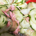 黒豆にゃんこ☆'s cooksnap of when they made ツナときゅうりの酢の物.