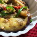 ノビル's cooksnap of when they made 簡単☆なすと挽肉とピーマンの味噌炒め.