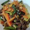 kahoro's cooksnap of when they made 超簡単☆牛ひき肉で絶品チャプチェ.