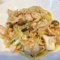 kohakuちゃん's cooksnap of when they made 秋鮭としめじのレモンバター醤油パスタ.