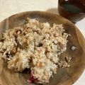 papikun's cooksnap of when they made しらすとお漬物のチャーハン.