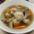 クック0THS6P☆'s cooksnap of when they made ＊ふんわりやわらか♪ 鶏団子の作り方＊.