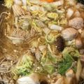 みぃこ☆ママ's cooksnap of when they made ボリューム満点★豚団子の胡麻味噌鍋.