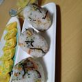 よちりん's cooksnap of when they made 香ばしコンビ☆桜えびと胡桃のおにぎり.