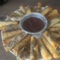 Yokchina's cooksnap of when they made タイの友人に教わった春巻き～。.