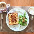 White☆Lily's cooksnap of when they made クセになる！チーズハニートースト.