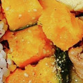 Milly♡'s cooksnap of when they made お弁当に♪冷凍かぼちゃの塩バターごま和え.