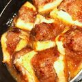 crystaI's cooksnap of when they made 厚揚げの肉詰めあんかけ.